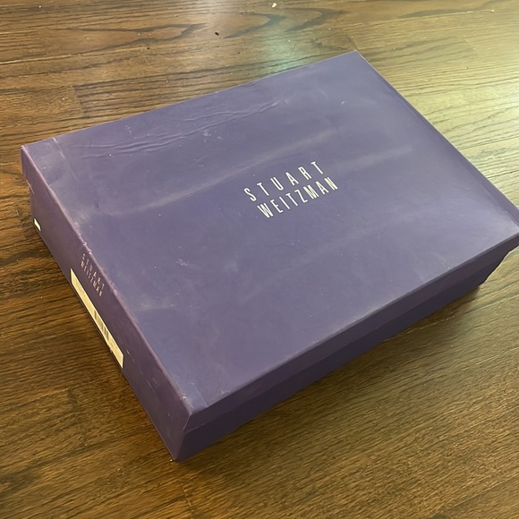 Stuart Weizmann Gladiator Black Napa Leather stretch boots - Picture 8 of 11